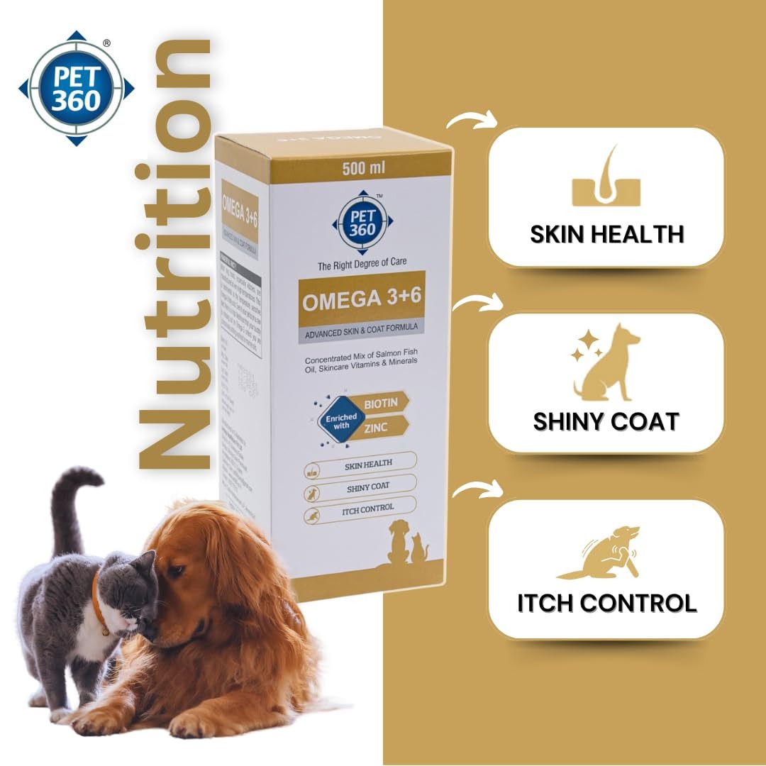 OMEGA 3+6 Syrup with Salmon oil & Skin care Nutrition