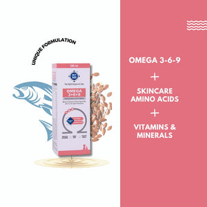 PET360 OMEGA 3+6+9 | Blend of Salmon & Flax Seed Oils with Fur & Coat Protectives | Reduced Shedding | Shiny Coat | Healthy Joints | Nutritional Supplement for Pets