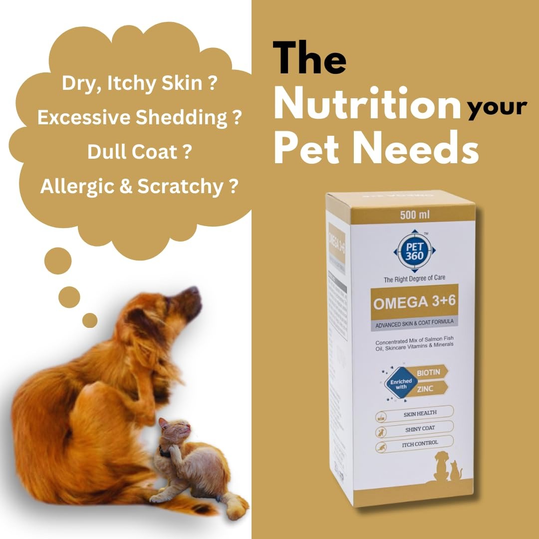 OMEGA 3+6 Syrup with Salmon oil & Skin care Nutrition