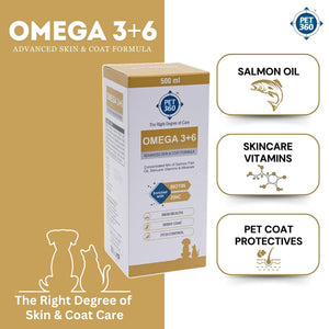 OMEGA 3+6 Syrup with Salmon oil & Skin care Nutrition