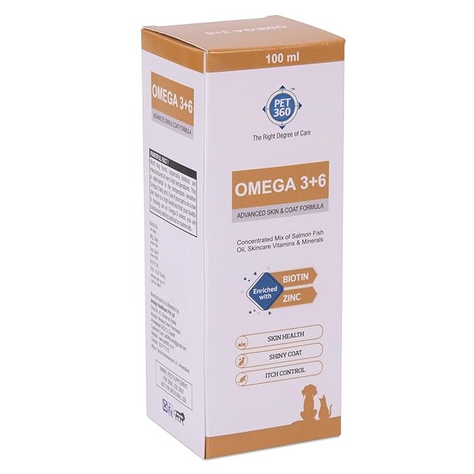 OMEGA 3+6 Syrup with Salmon oil & Skin care Nutrition