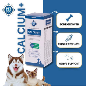 CALCIUM+ Syrup for Dogs  for Bone, Muscle & Nerve Development