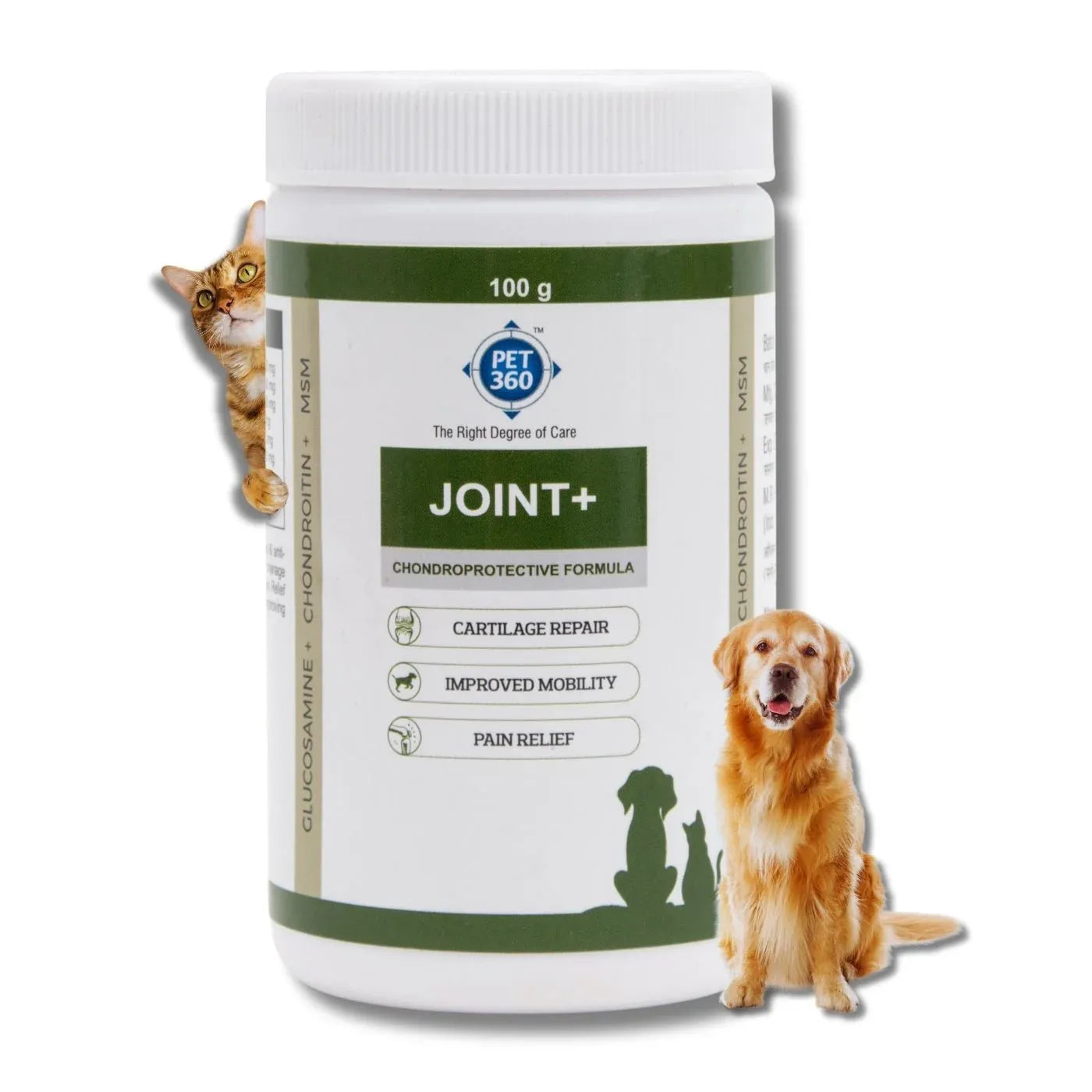 JOINT+ Powder with Glucosamine, Chondrotin & MSM