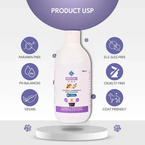 GROOM+ 4-in-1  Oatmeal Chamomile Dog Shampoo, Paraben-SLS-SLES Free