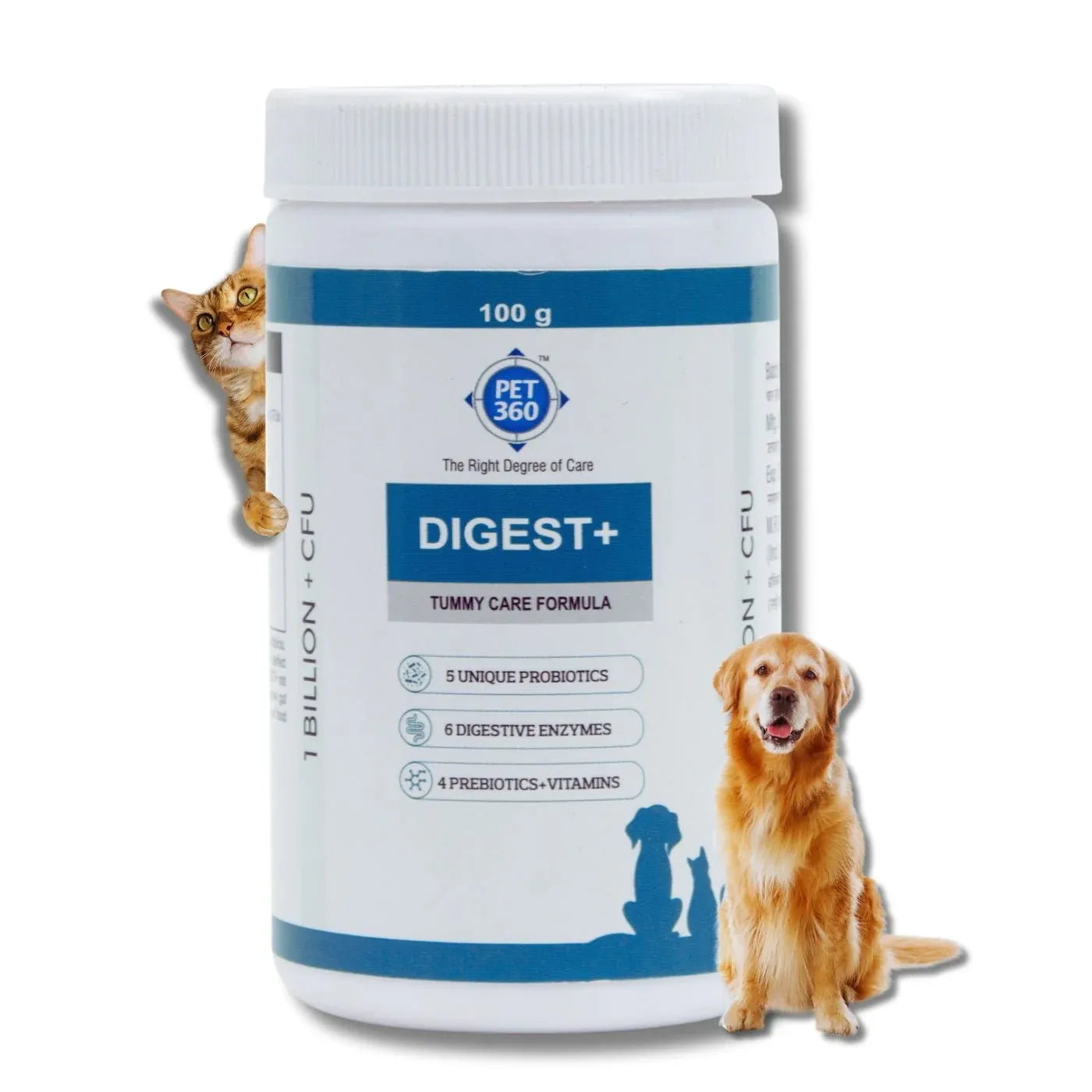 DIGEST+ Powder with Probiotics, Enzymes & Prebiotics